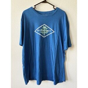 Men’s Matte Grey Blue 3XL T-shirt